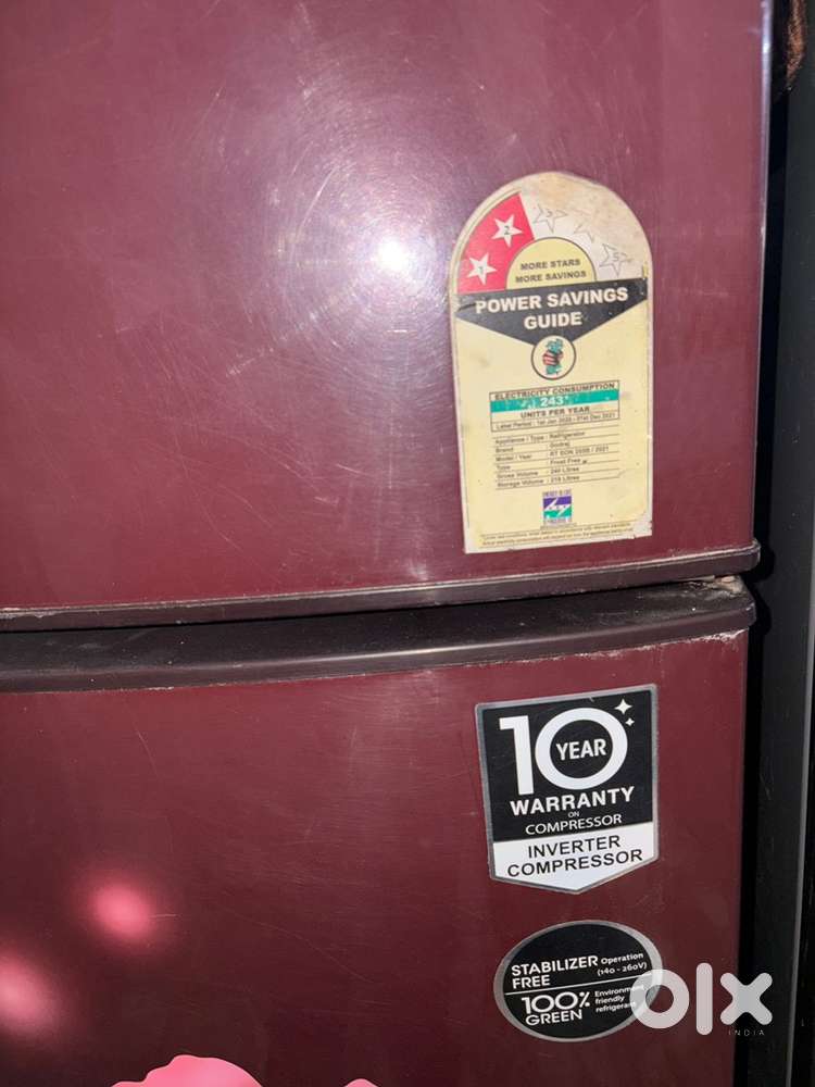 Godrej 240L Double Door Fridge