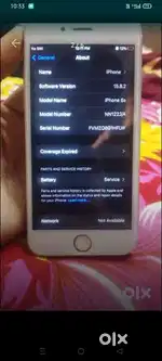 Iphone 6s back camera not working