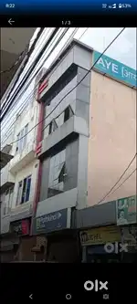 2 hall shop for rent 1st n second floor