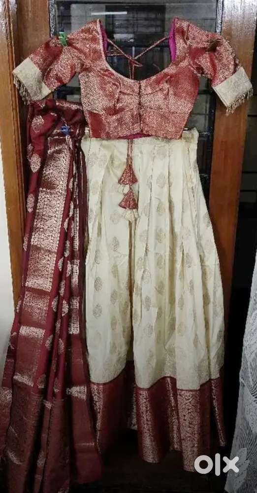 Bridal/party wear silk lehenhga set for sale - (Negotiable)