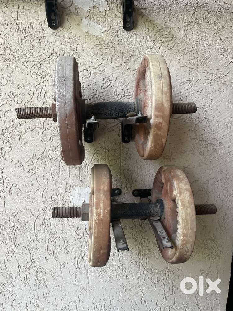GYM ROD & DUMBLES