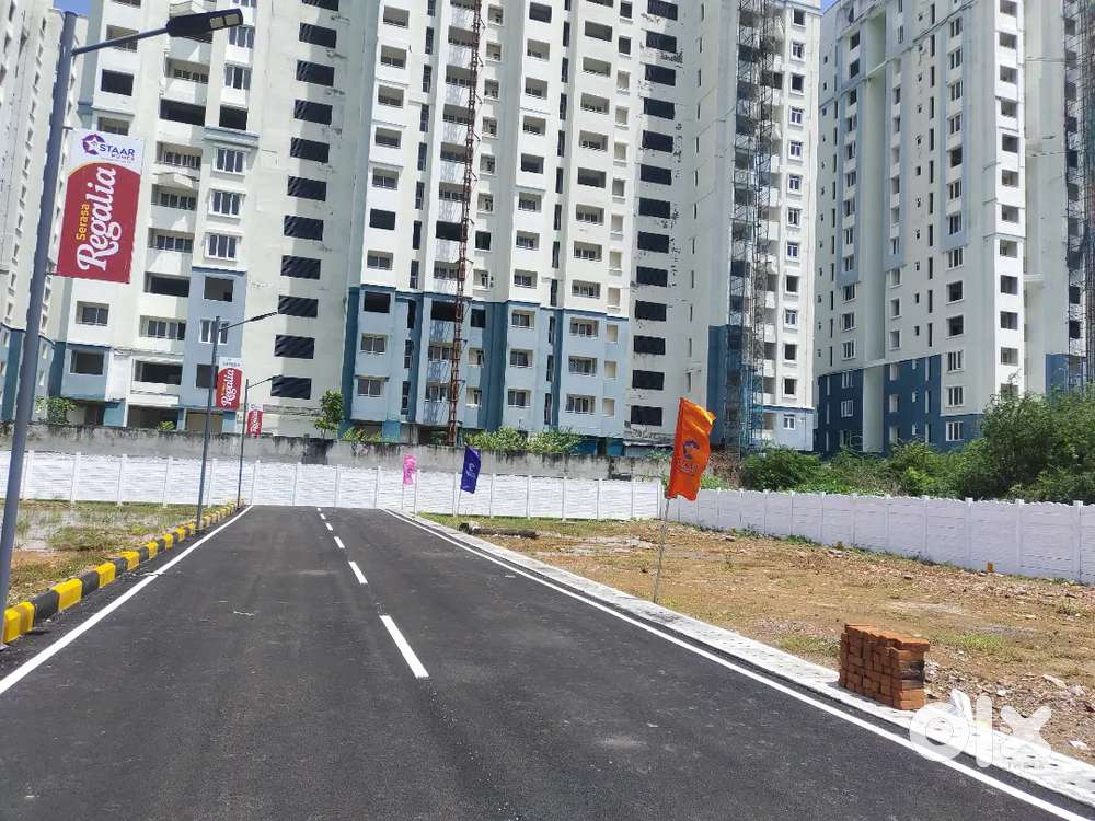 Next to SSN College plots for sale