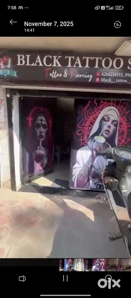 Tatto studio for rent urgently