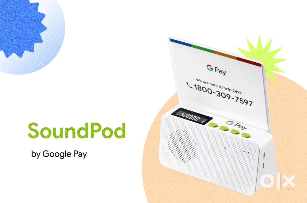 Google Pay Qr code, Sound Box and Revisit