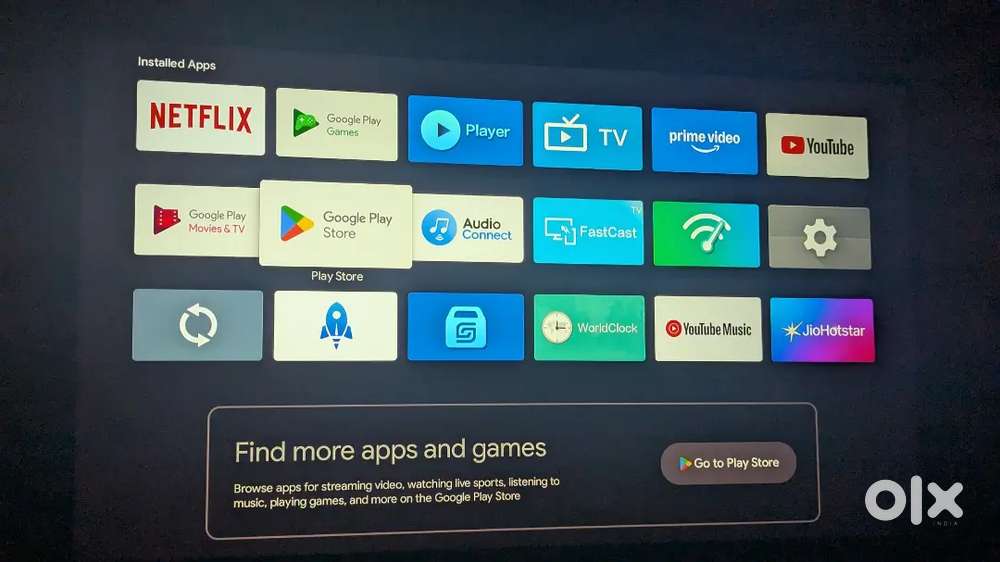 43 inches Android tv- AMSTRAD 4K UHD LED AM43UGNxt