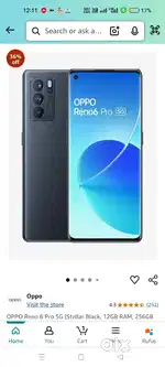 Oppo Reno 6pro  money problem