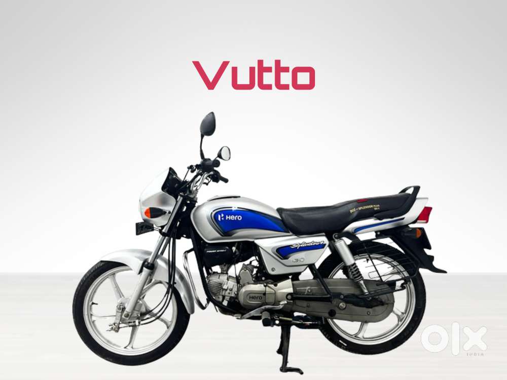 Hero Splendor Plus Self Alloy i3s (1873), 6 MONTHS WARRANTY
