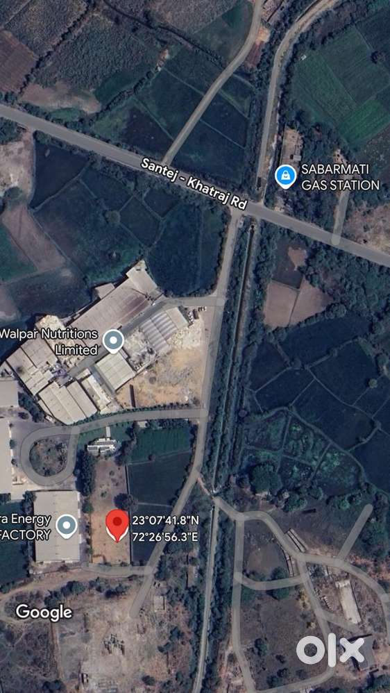 4068 sqyd land for sell at santej