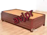 New wooden hostel bed with storage box diwan bed home furniture