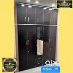 Khwaja furniture.  Wardrobe with Loft (upper Head). Bajaj finance