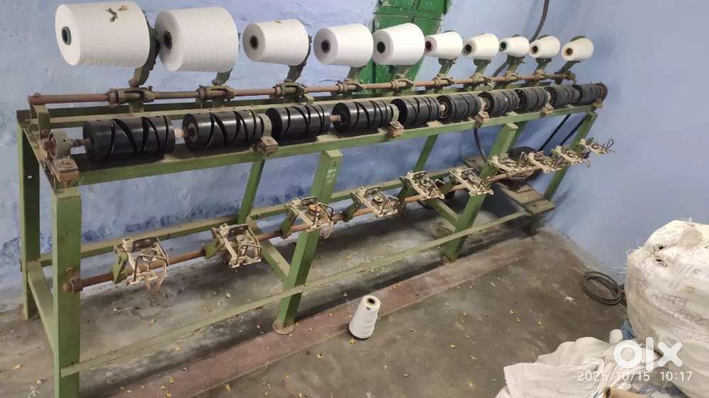 Textiles mechines cone winding