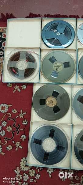 Spool tapes 8 inches one time studio recorded in Kolkata