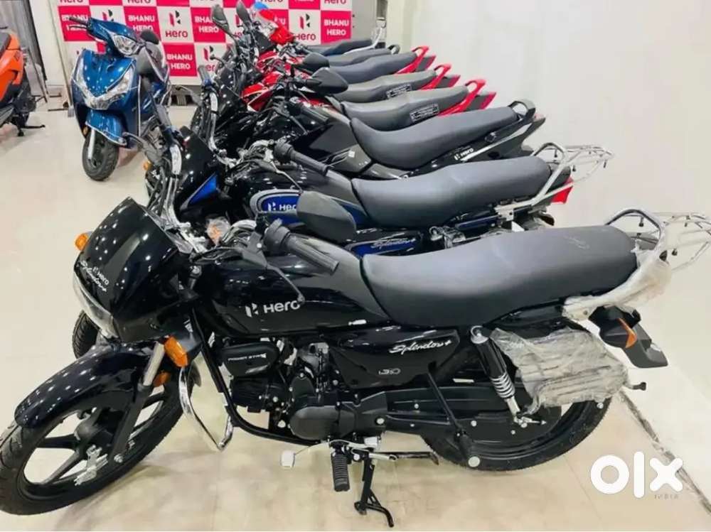 New Hero Splendor+ 10000/- Low Down Payment