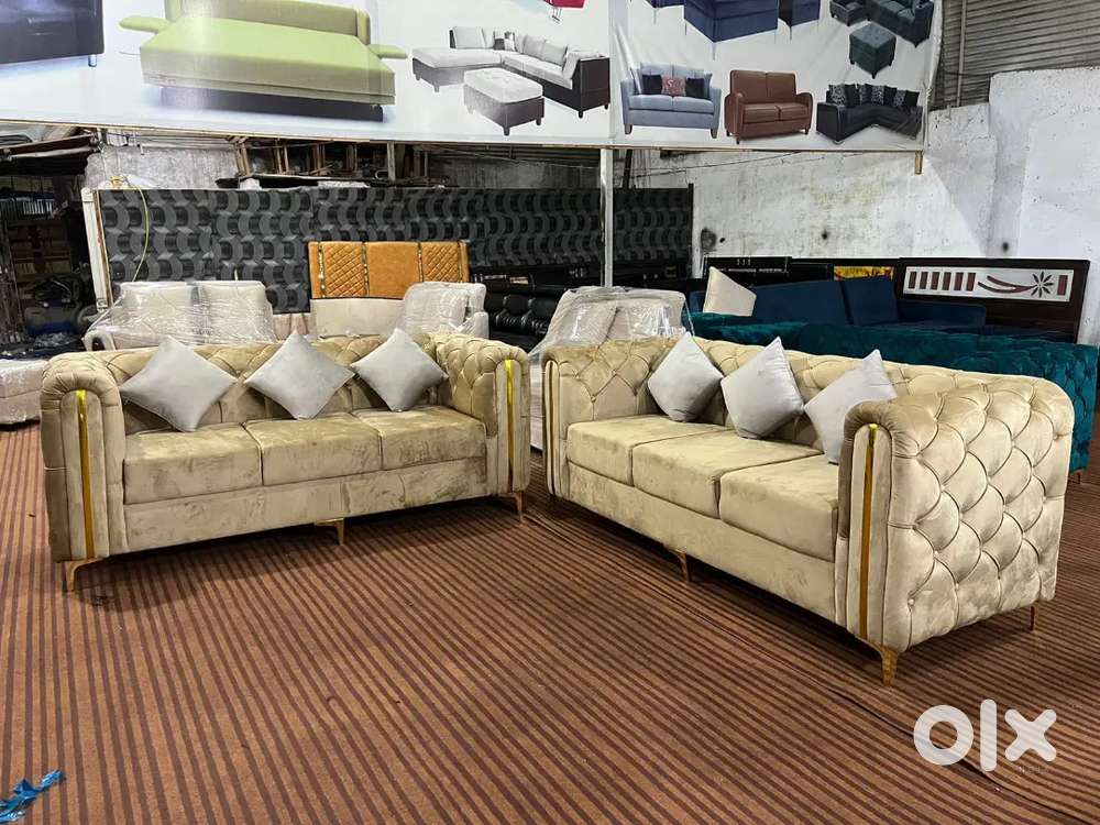 LUXURIOUS 3+3 SEATER CHESTERFIELD SOFA AVAILABLE AT ZAM ZAM FURNITURE