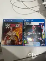 wwe 2k17 , fifa 21 - playstation 4 ps4 cd