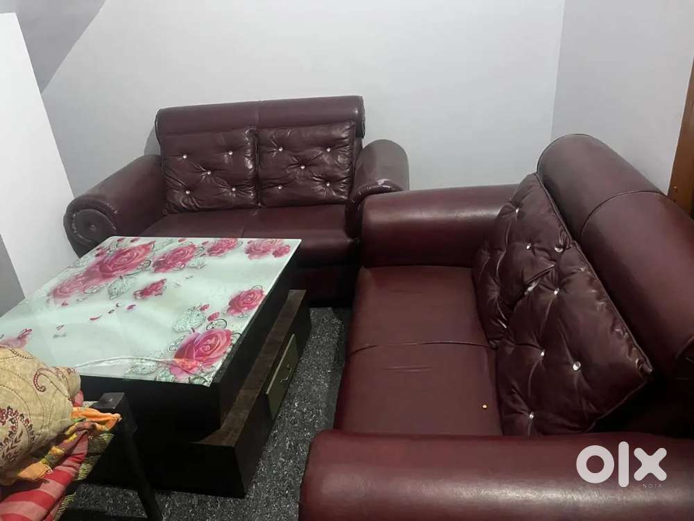 Sofa set 6 seater with table