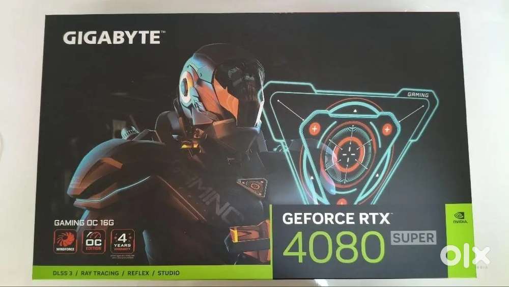 Used Gigabyte NVIDIA GeForce RTX 4080 Super Gaming OC.