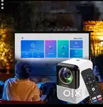 4K Decoding Android Wifi6 BT 5.1 Short Throw 6D Keystone Dolby Dual