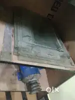 Glass grinding done