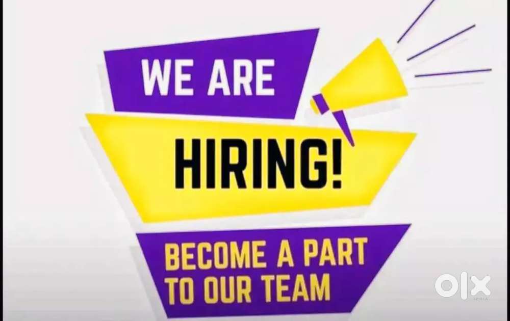 Fresher and experience for office work Opportunity