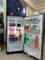 Godrej 272L Double door fridge  1year old new condition fully working