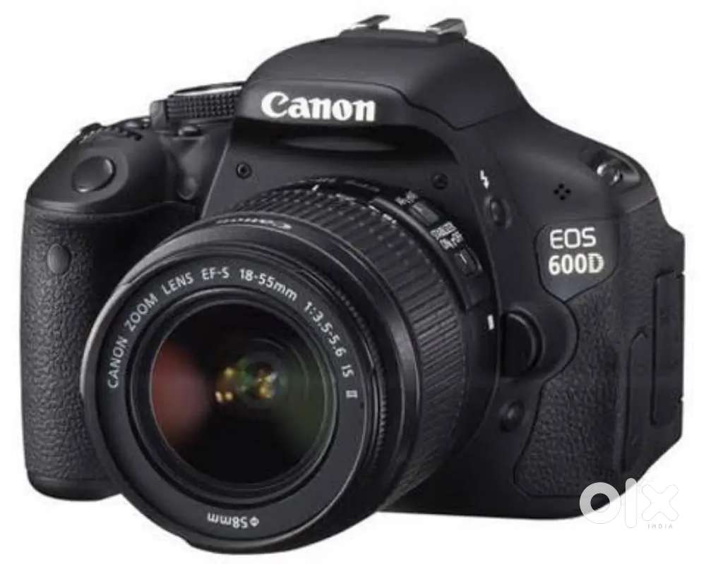 Canon 600D with 3 lenses