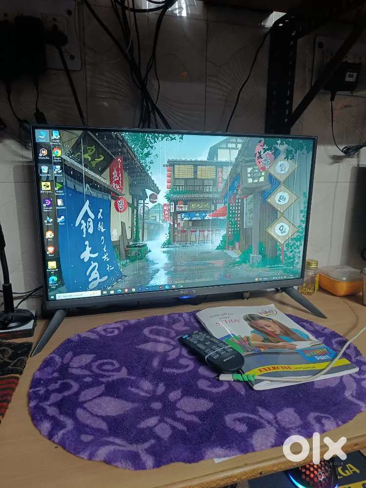 Led tv with remote