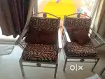 Ss steel 5 seater sofa