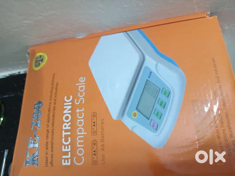 New Kitchen & Jewellery Weighing Machine – Unused