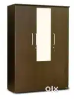 Three door Damro wardrobe in excellent condition