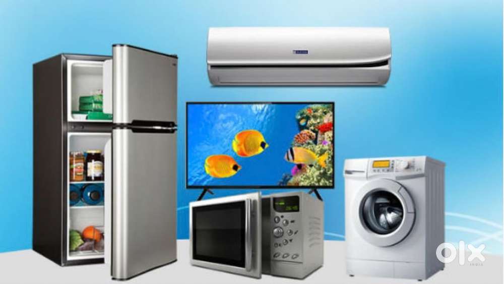AC , refrigerator, D freeze, cooler, washing machine