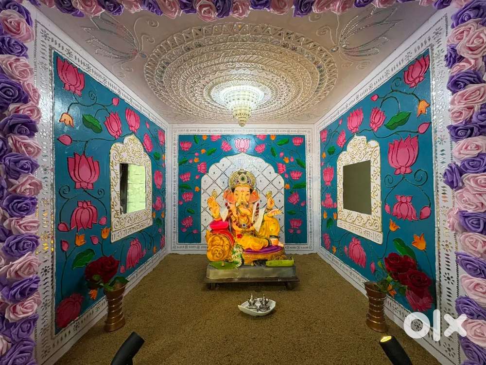 Ganpati decoration