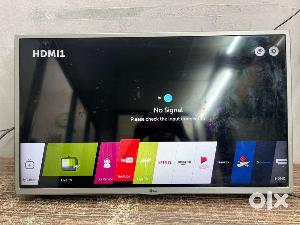 LG 32” Smart TV  Service Center Level Testing  Fresh Condition