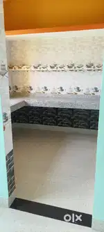 1 bhk with seperate flat kitchen bathroom and hall
