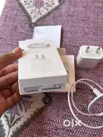 iPhone 20W adapter and iphone cable both are new and original with bil