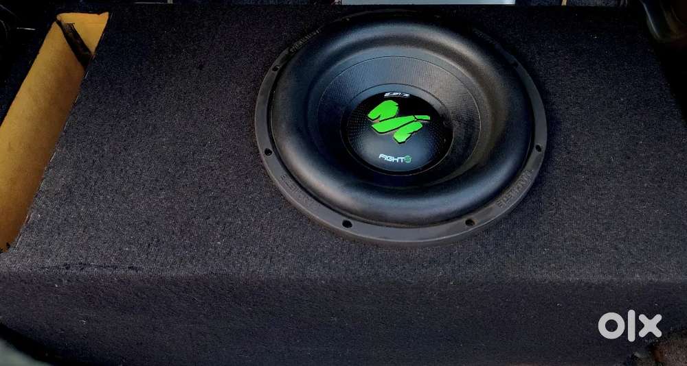 DEAFBOUNCE SUB DUAL COIL 800 RMS/ AURA MONO BLOCK / CHICAGO 4 CHANNEL