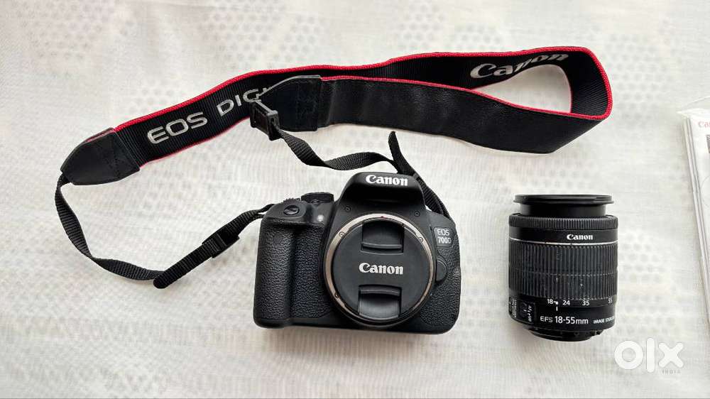 Canon DSLR Camera EOS 700D with Lens 18-55mm