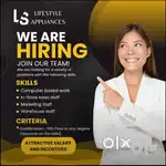 Hiring sales person, Tally staff and Market sales representative