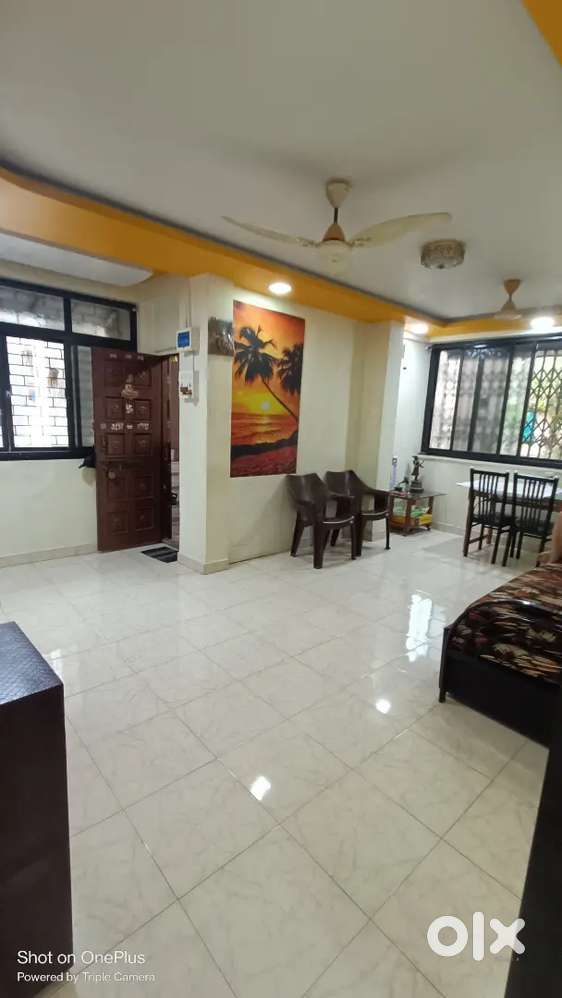 2BHK semi furnished with open parking