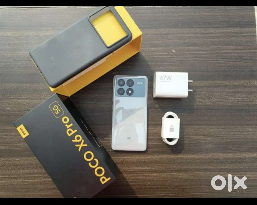 Poco X6 Pro 5G  (8gb/256gb) just 1 year use