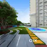 Semi and furnished luxurious flat available kankanadi