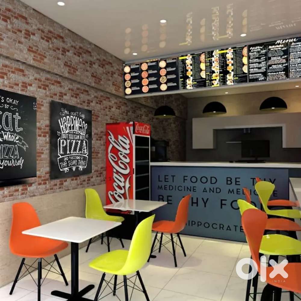 FULL CAFE LUXURY SETUP WITH LEASE FOR SALE ONLY FOR LONG TERM LEASE