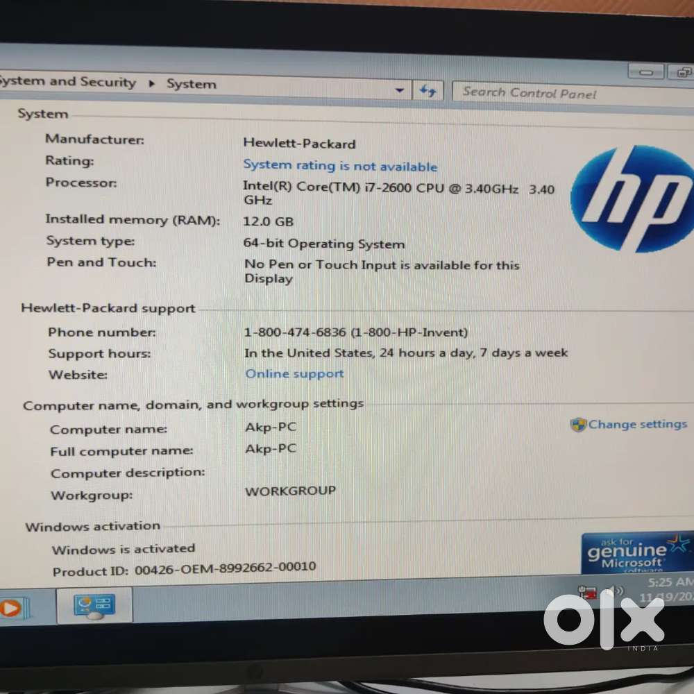 HP Desktop PC