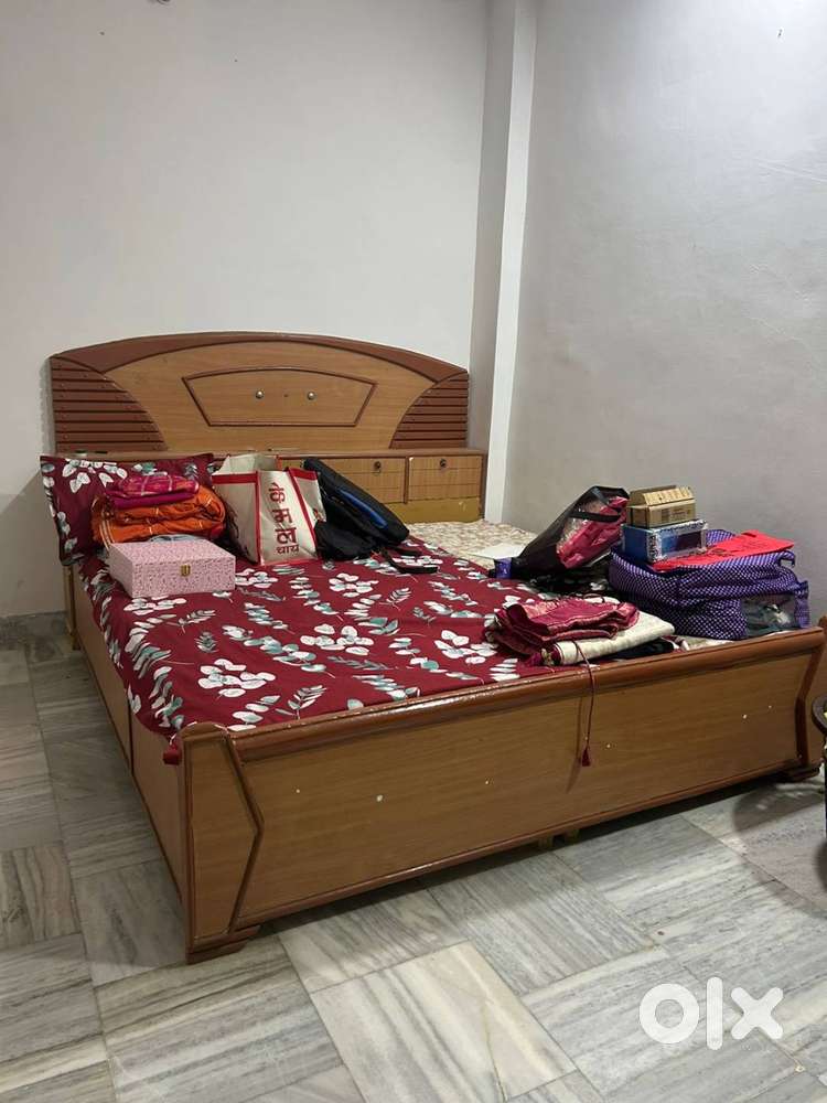 6x6 plywood double bed queen size
