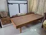 Solid wood single bed Diwan