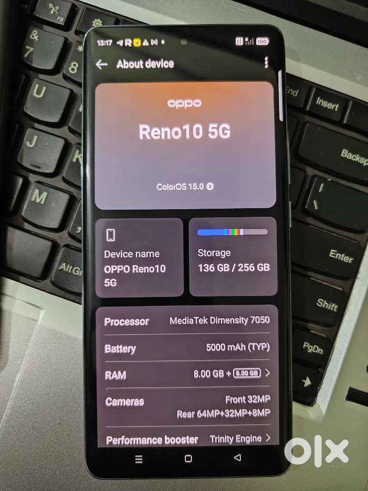 Oppo Reno10 5G 16GB 256GB in