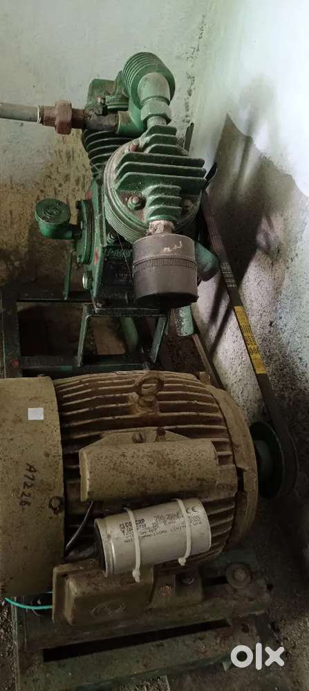 Motor and water hose