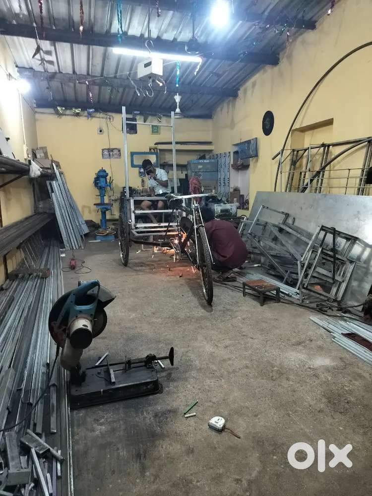 Welding work