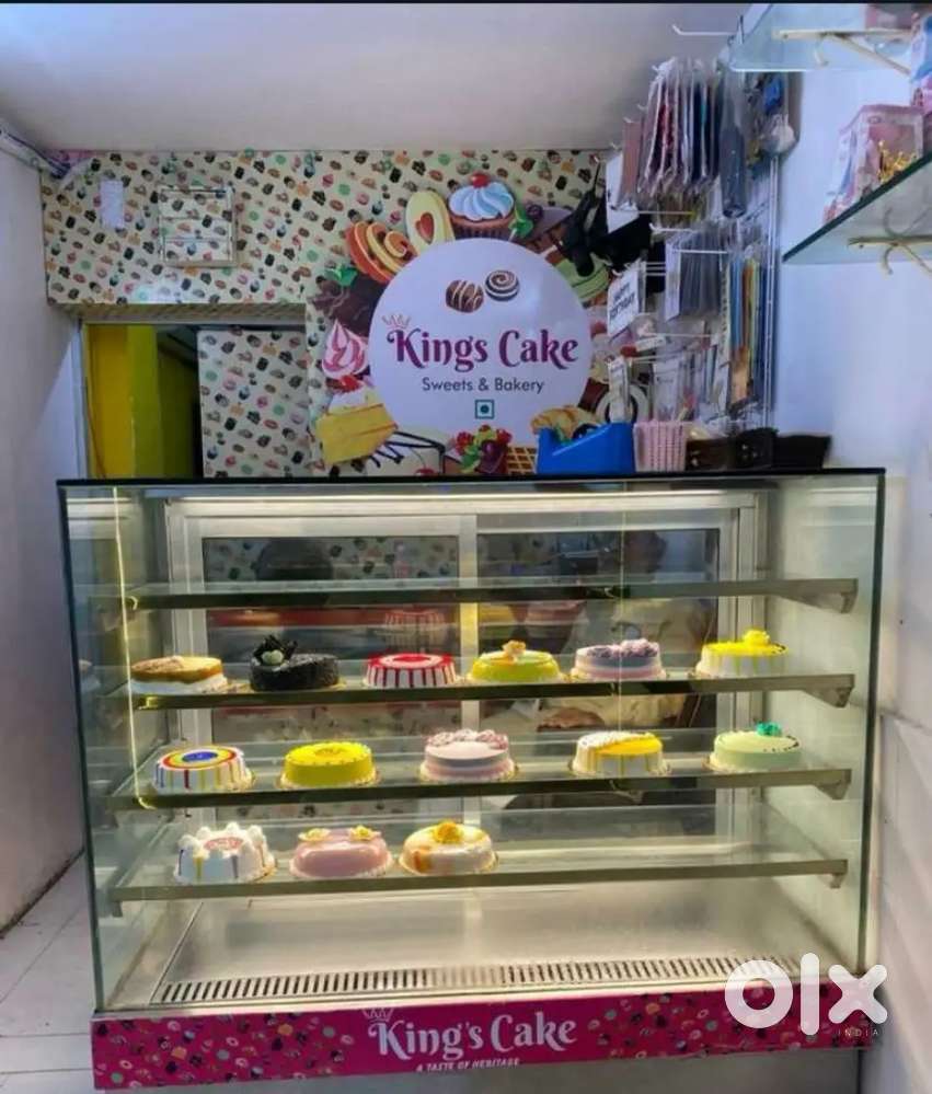 Cake Counter And Oven And Mixer