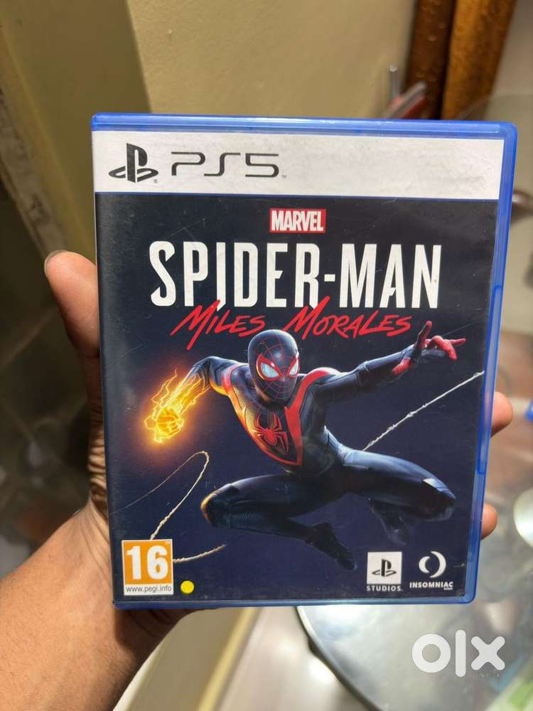 ps5 disk spiderman miles morales